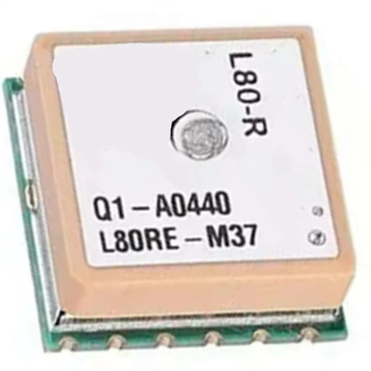 Módulo GPS A93P Quectel L80 L80-R L80RE-M37 con antena de parche integrada Módulo POT GPS ultra compacto Parche en la parte superior