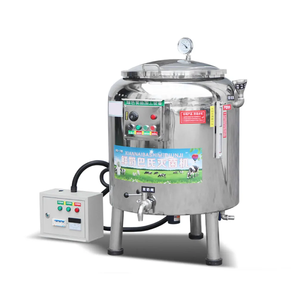 Equipo Industrial de procesamiento de leche lechera de yogur, pasteurizador para leche, máquina automática de pasteurización de leche pequeña