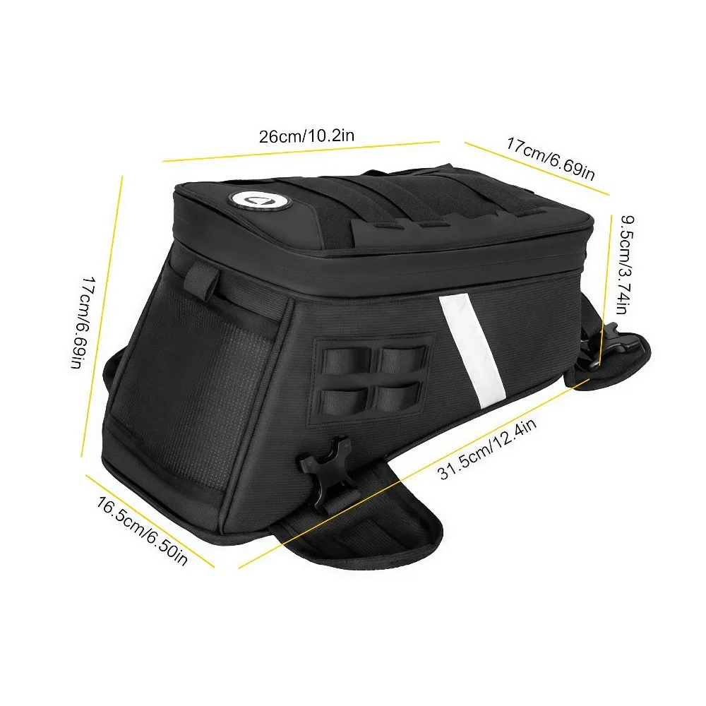 1PCS Motorcycle Fuel Tank Bag, Motorbike Tank Bag, Thigh Bag, Leg Waist Chest Pouch, 5L Backpack Motor Cycle Accessories