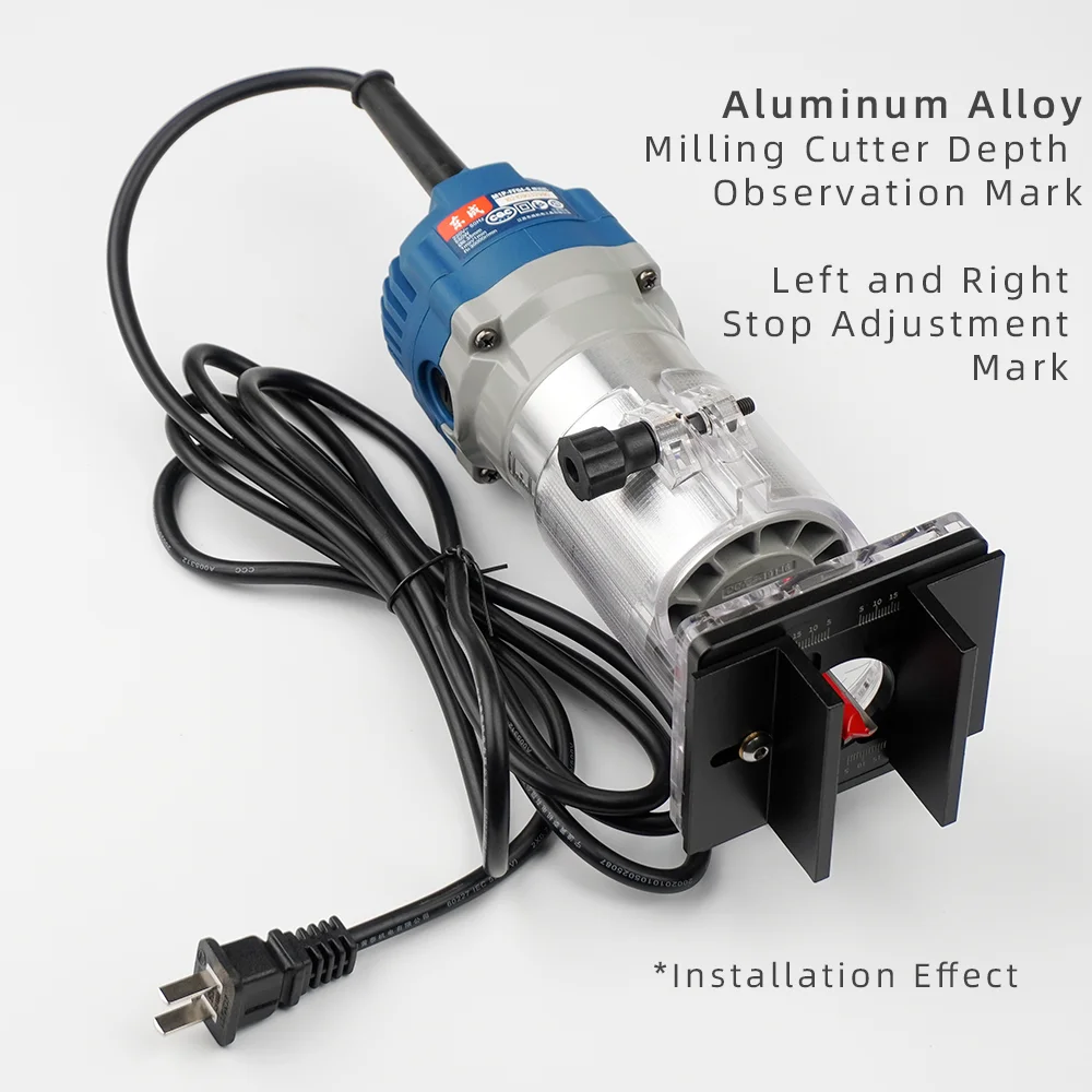 Elektrische Laminaat Rand Trimmer Hout Router Houtbewerking Laminator Timmerwerk Trimmen Snijden Carving Machine Power Tool