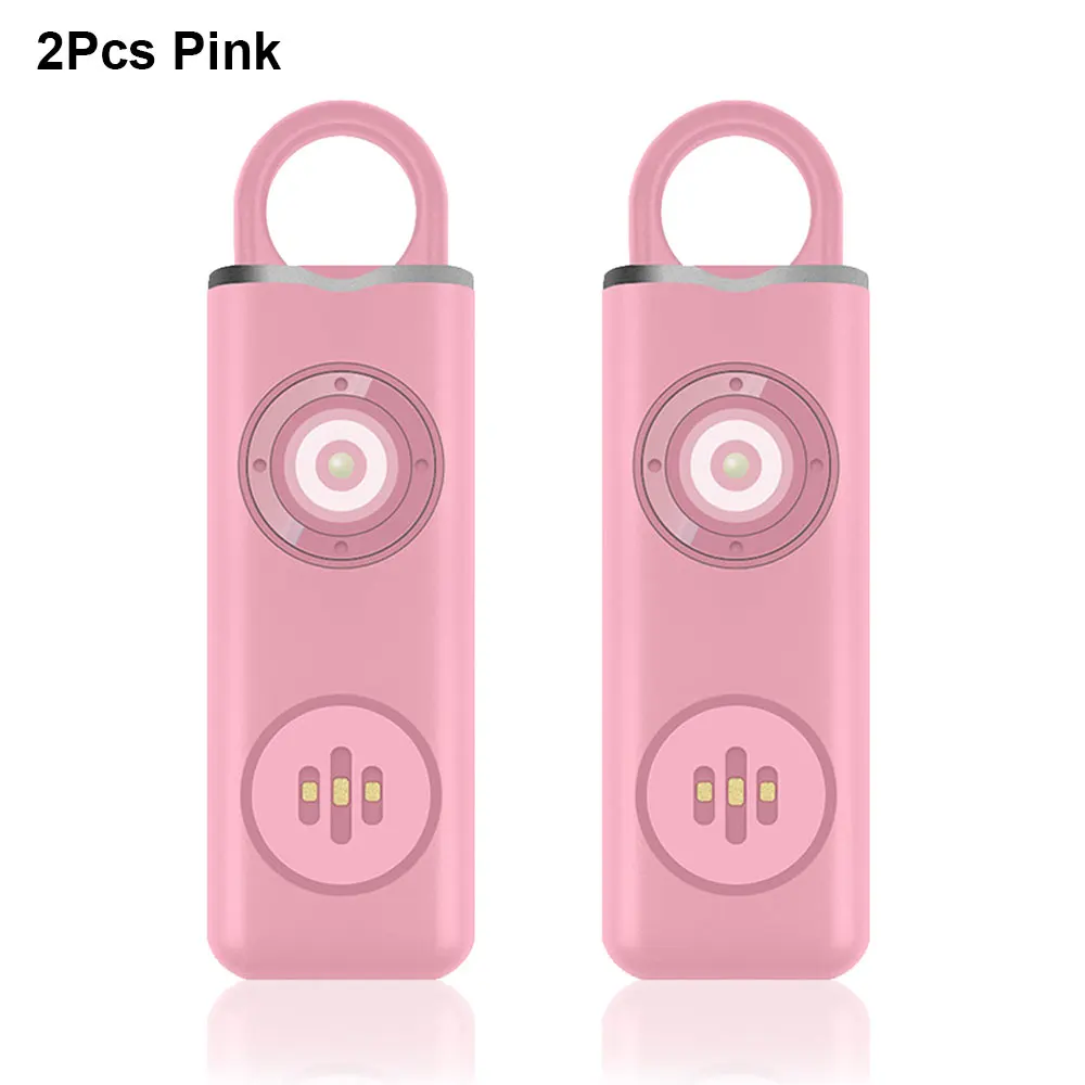 Awapow Persoonlijke Verdediging Alarm 130db Met Led Licht Oplaadbare Zelfverdediging Vrouw Veiligheid Alarm Sleutelhanger Nood Anti-Aanval