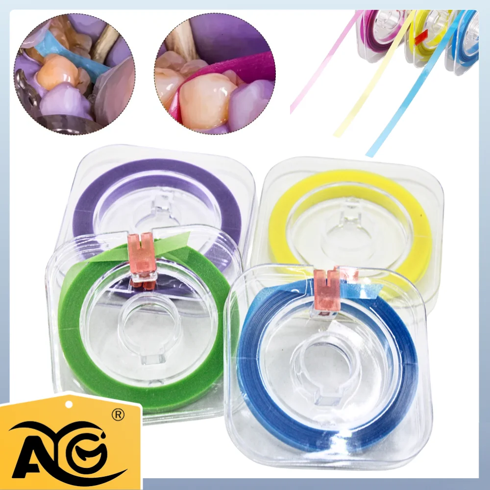 AG 1PCS Dental Polishing Strip Roll 6m*4mm Resin Teeth Grinding Sanding Shaping Dentist Material Whitening Strips Stripping