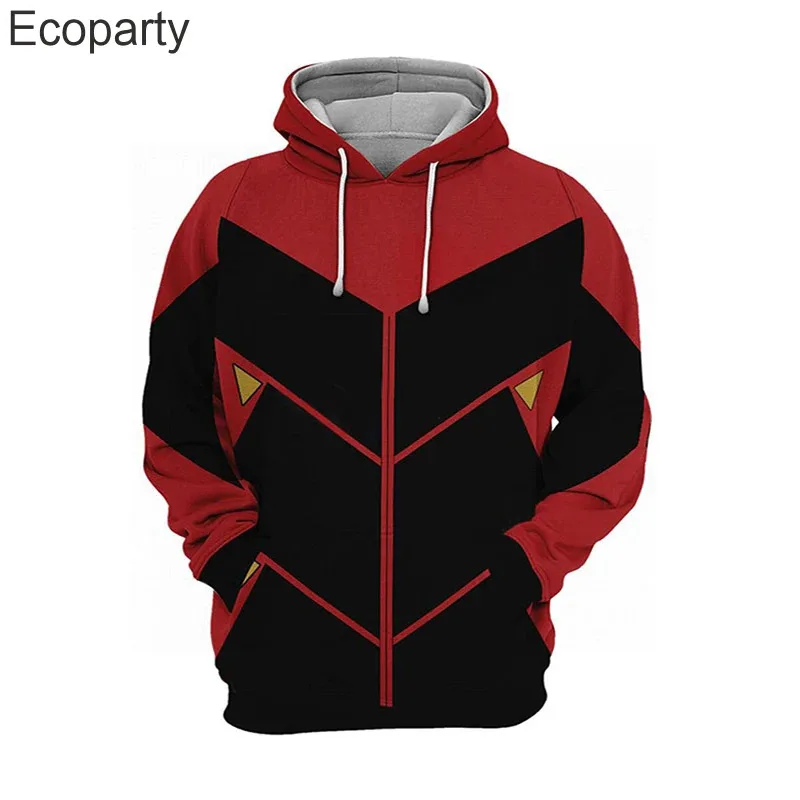 ☆☆A 2025 Hedgehog Dr Eggman Ivo Robotnik Cosplay Hooded Sweatshirt Men Women Spring Autumn Long Sleeve 3D Print New s5g7epp❤