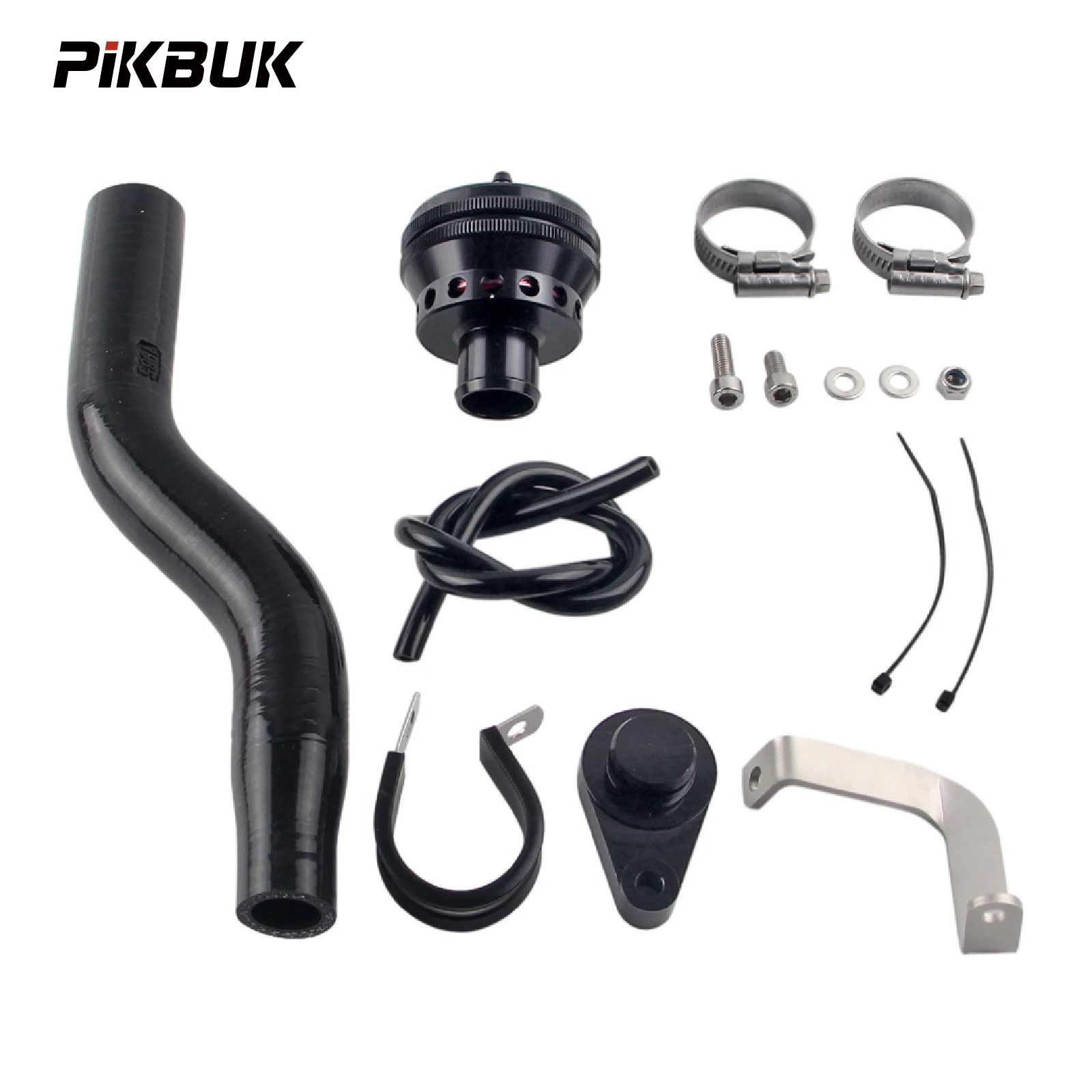 PIKBUK Turbo Blow Off Dump Valve For Suzuki Swift Sport 1.4 And Vitara 1.4 BoosterJet  Bule Black Red Hose