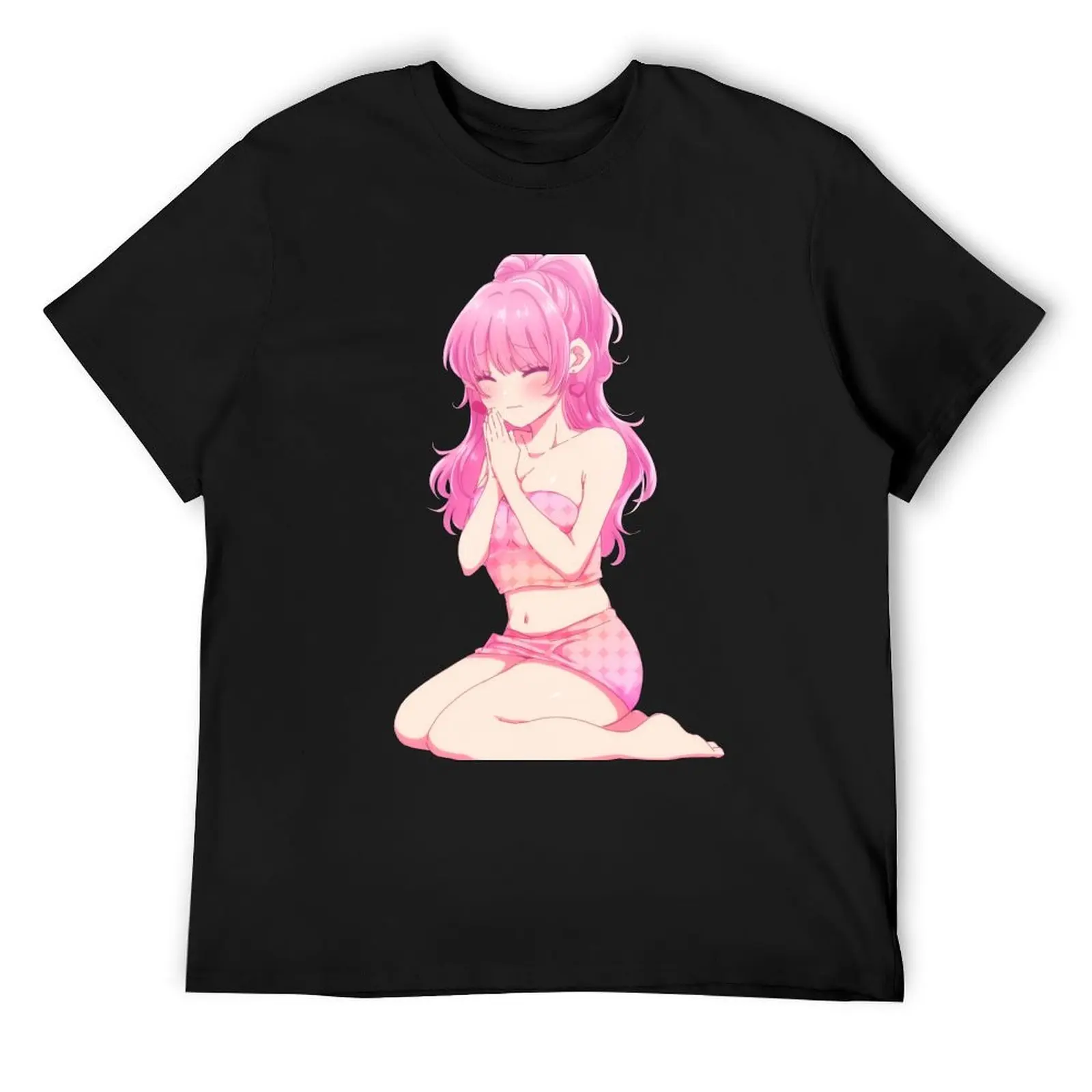 Fuufu Ijou Koibito Miman - Akari Watanabe T-Shirt boys whites anime cotton t shirt men