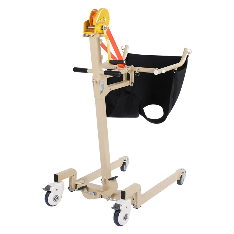

Manual lift up and down foldable paralyzed elderly with multi-functional bed rest mobile home disabled
