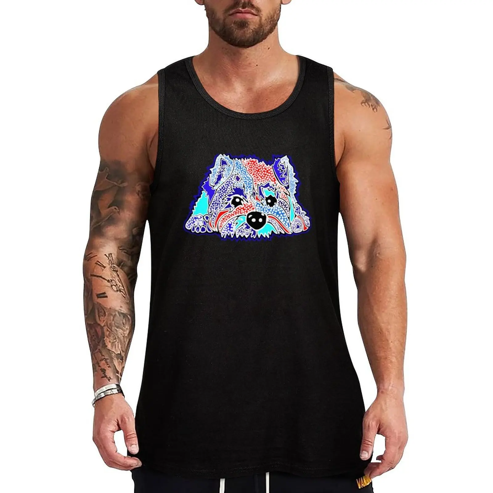 Camiseta sin mangas para perros, cachorros, perros de raza Welsh West Highland, Terrier, Blue Scottish, Cairn Border Glen, Fox, Kerri, Schnauzer, Nor