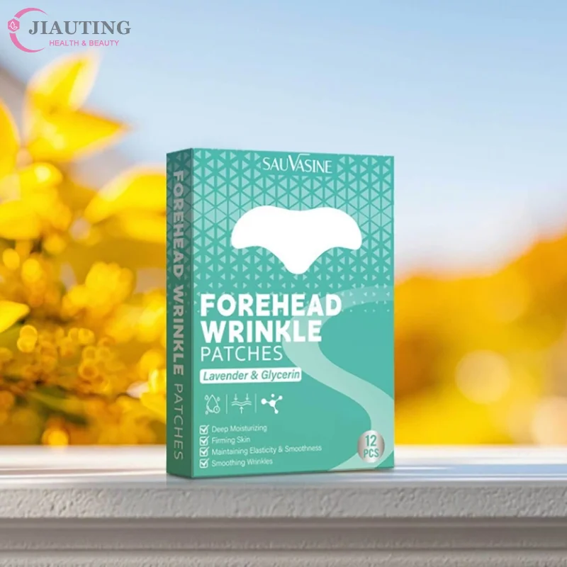 12 ชิ้นกําจัดริ้วรอยสติกเกอร์เทปกระชับผิวหน้าหัวเส้น Remover Anti Aging หน้าผาก Patch ต่อต้านริ้วรอย Remover แถบเทป