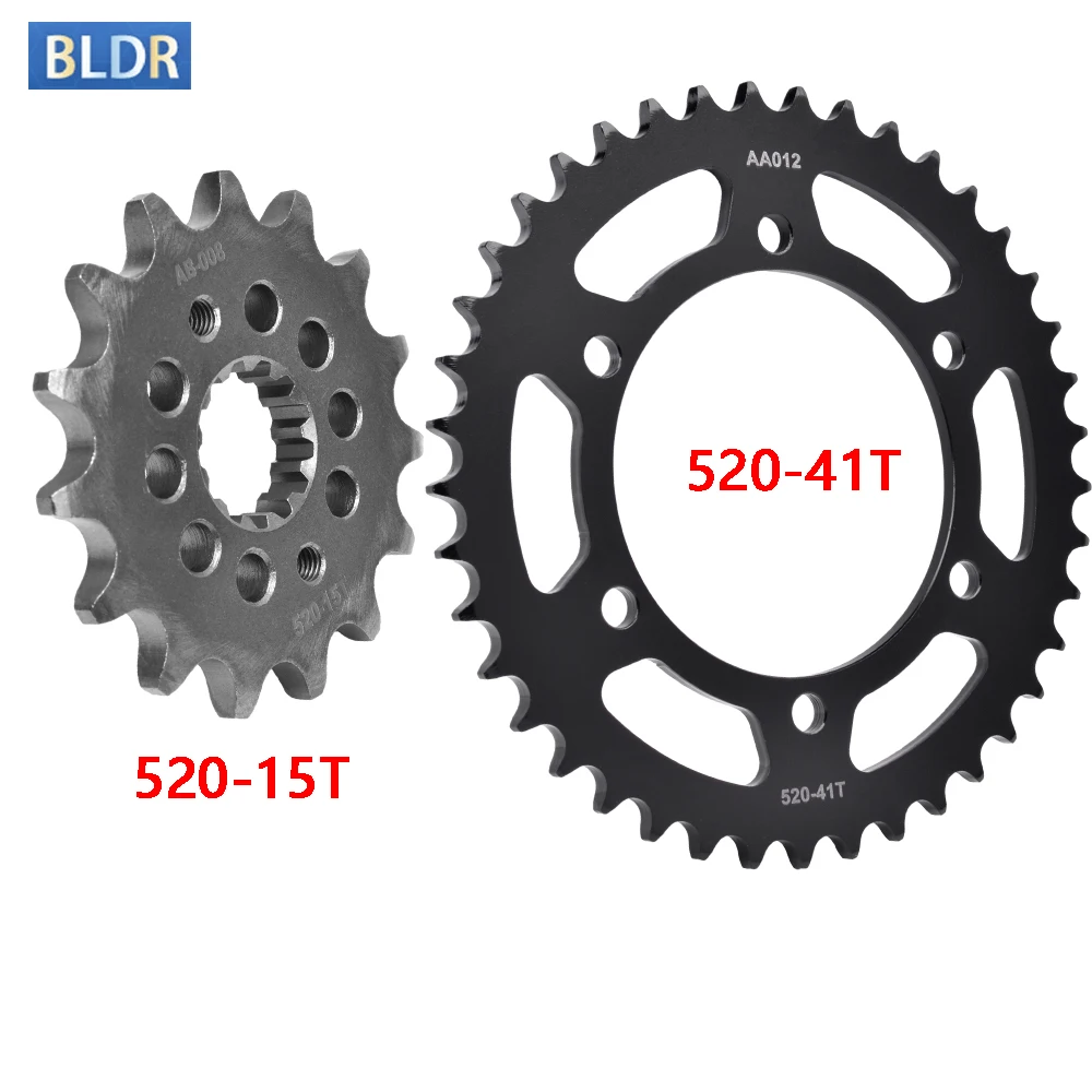 

520-15T 520 41T Motorcycle Front Sprocket Gear Wheel for Kawasaki GPZ400 R ZX400D