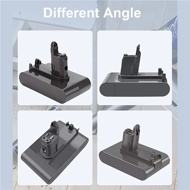 22.2V Replace DC34 Li-Ion Vacuum Battery Adapter+Brush for Dyson DC35 DC45 DC31 DC34 DC44 DC31/DC35 Animal