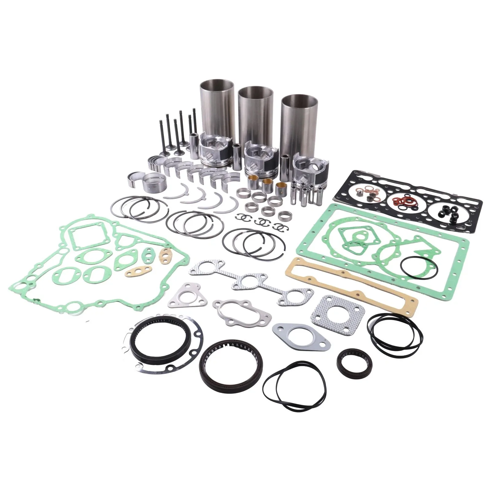 

For Kubota Engine D1105 D1105T 3 Cylinder Overhaul Rebuild Kit