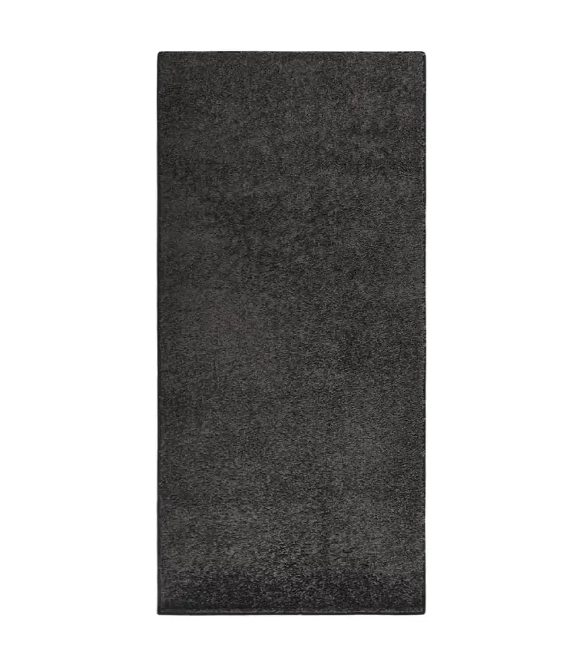 115x170 cm anthracite gray non-slip soft hair carpet mats