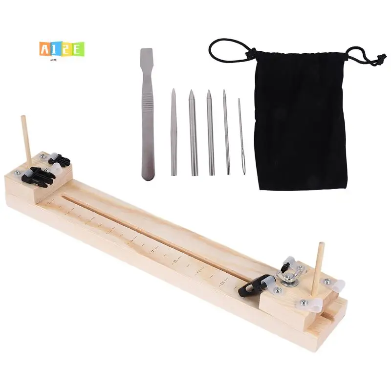 

A12E-7 PCS Paracord Bracelet Knitting Tool Paracord Tool Paracord Jig DIY Wooden Paracord Braid