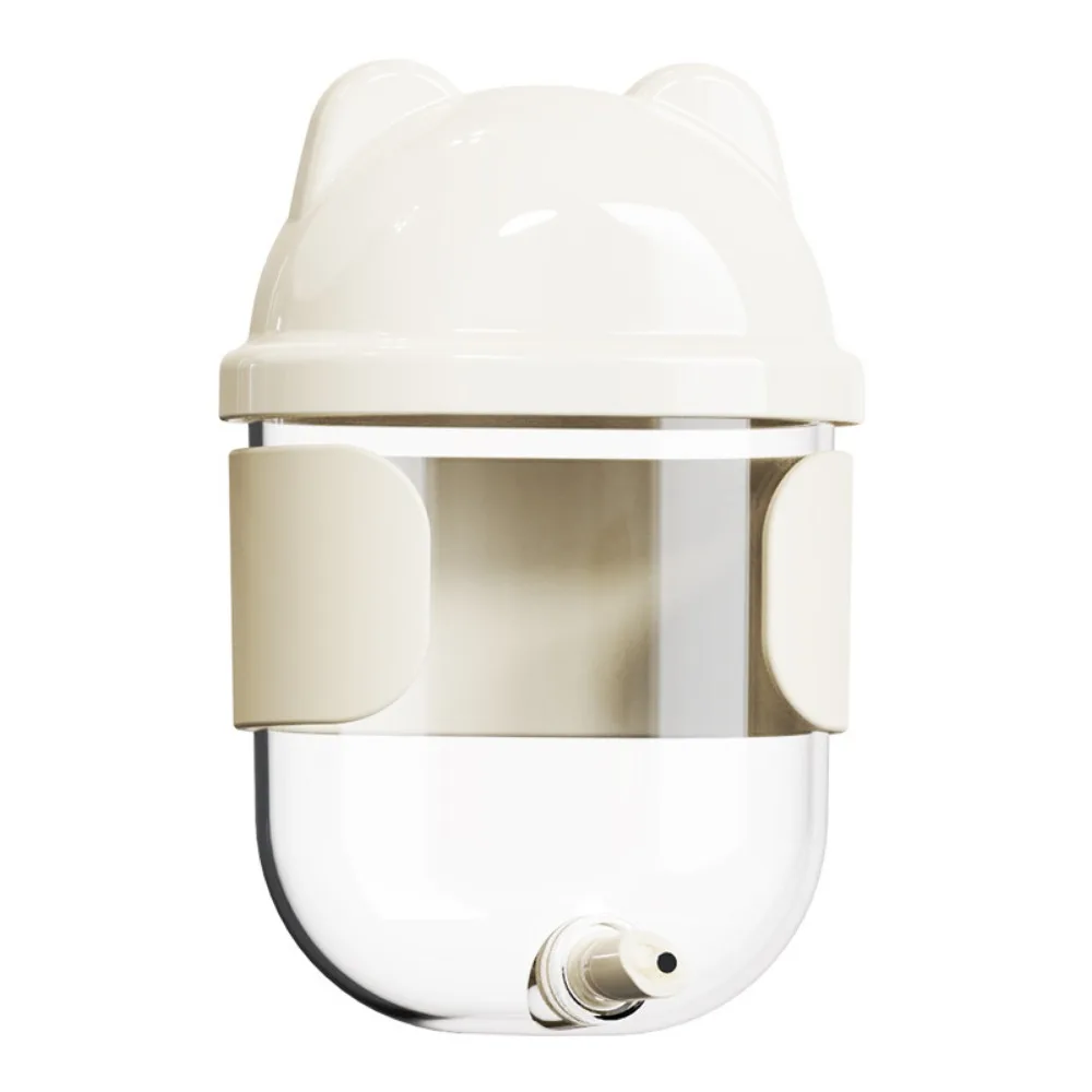 

Transparent Automatic Bird Water Dispenser Leak-proof Wide Opening Hanging Water Feeder Anti-slip Detachable