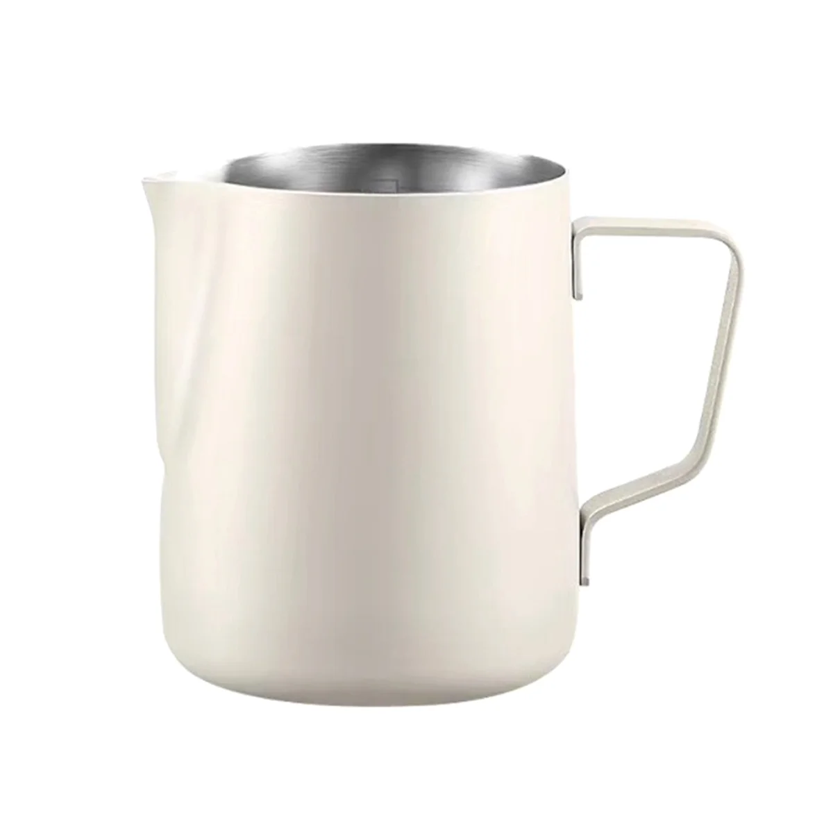 

Stainless Steel Milk Frothing Jug Round Spout Latte Art Jug Milk Pitcher Frother Professional Barista Milk Steaming Jug