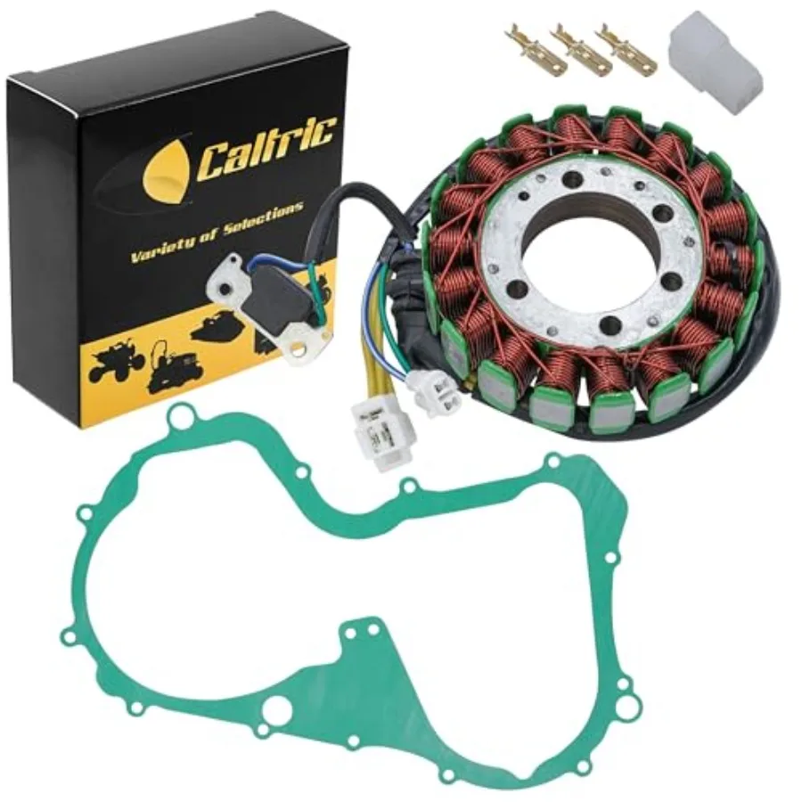 

Stator and Gasket Set Compatible with Suzuki LTF300F King Quad 300 4WD for 19992002 Models Reliable Performance and Durable Con