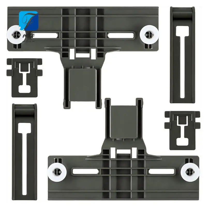 A55F-Geschirrspüler-Oberkorb-Teilesatz für Kitchenaid, Whirlpool, Kenmore – inklusive W10350376, W10195840, W10195839