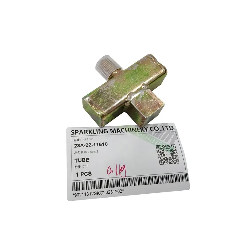 

GD355A GD521A Construction Machinery Spare Parts Tube 23A-22-11510