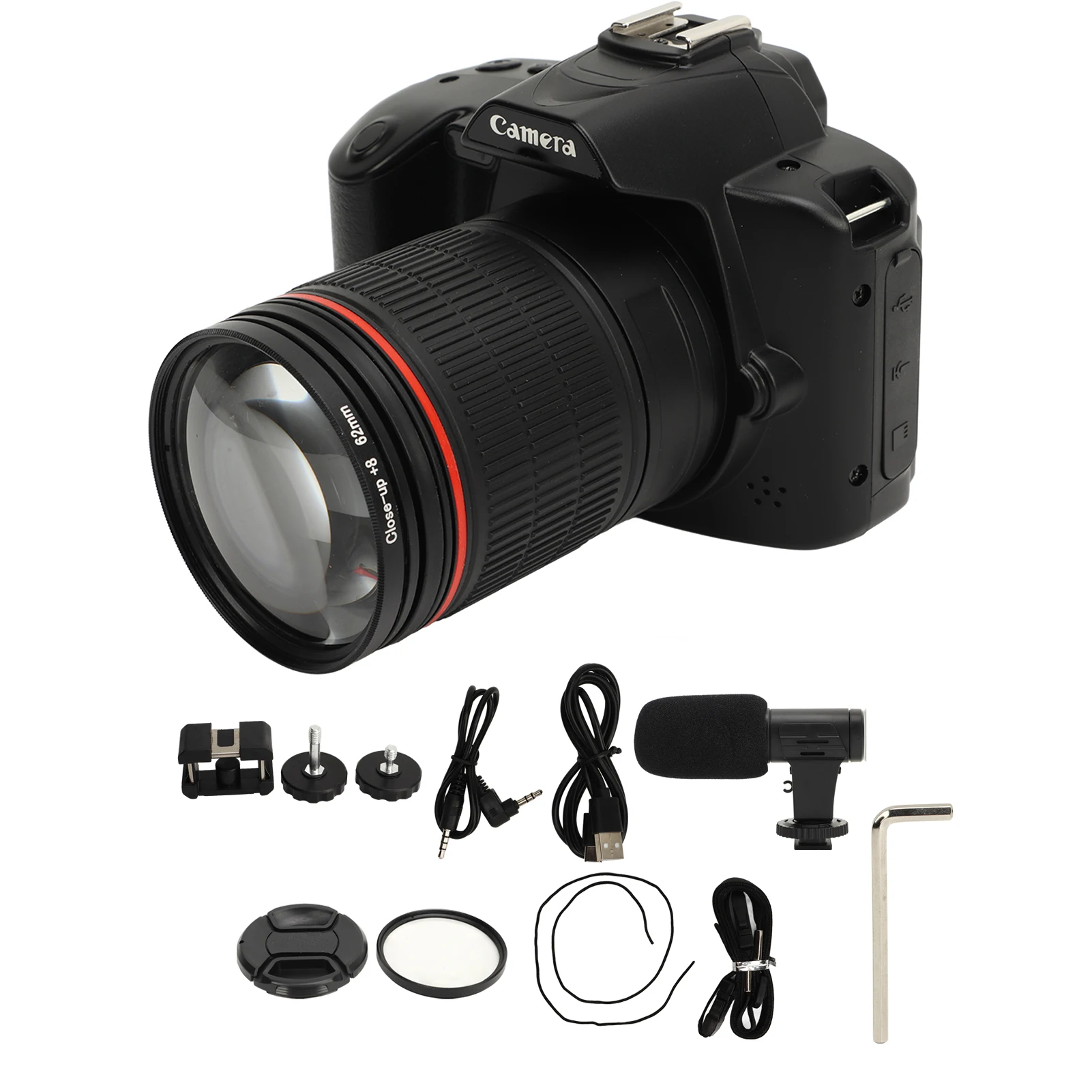 

64MP Digital Camera HD Digital Camera 120 Degree Wide Angle WIFI 3in Color Display with Fill Light for Photography
