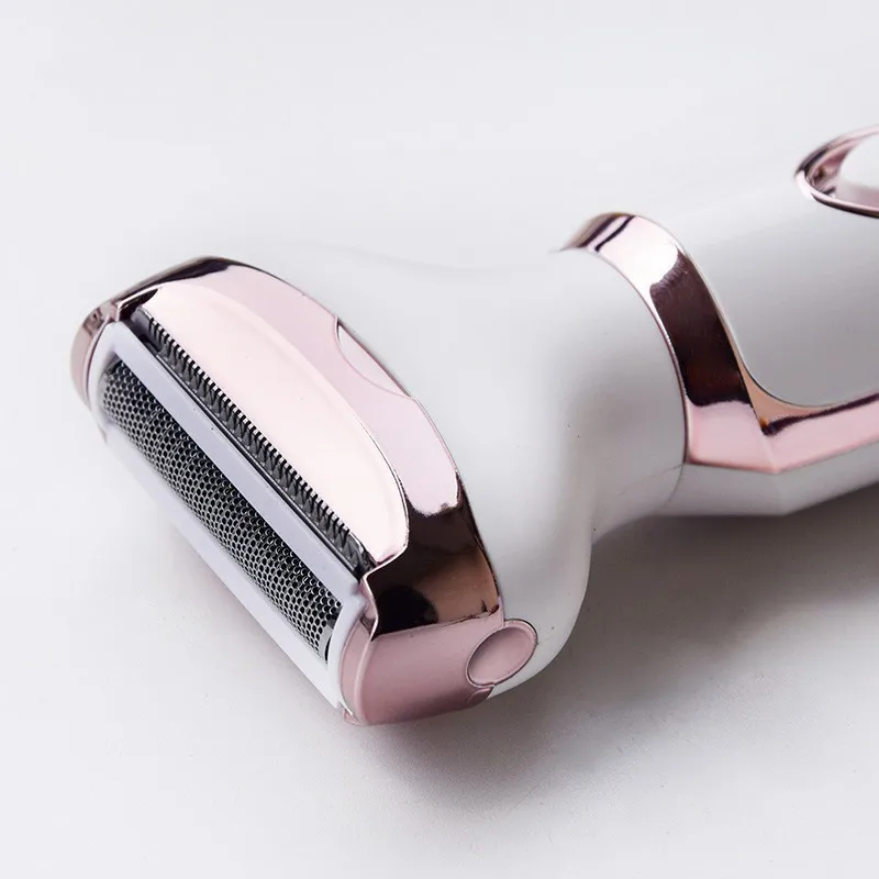 Multifunction 4 in 1 Bikini Trimmer Set Waterproof Body Epilator Painless Rechargeable Lady Electric