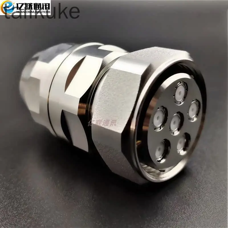 L32-6-ZKB3A 6-core แถมตัวเชื่อมต่อการสื่อสารเสาอากาศฐานสถานีสายเคเบิล Bundling Head