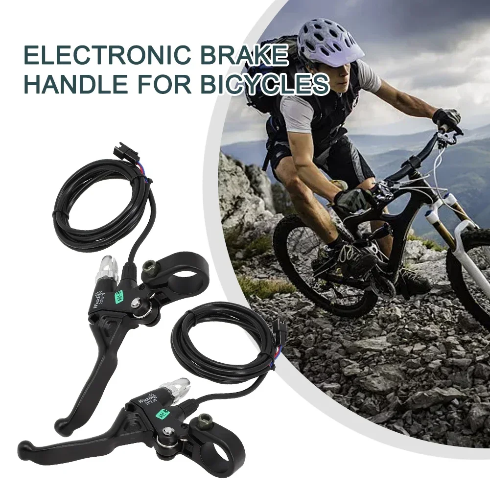 1 Pair Brake Levers Black Cutout E-bike Electric Lever Mechanical Short 250g 49PDD Aluminum Alloy Usefully Best