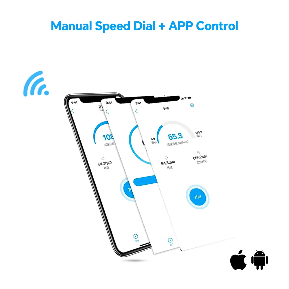 Kamoer X1 PRO T2 WiFi App Manual KPAS100 Peristaltic for Marine Coral Reef Fish Tank Aquarium Dosing Pump 110ml/Min