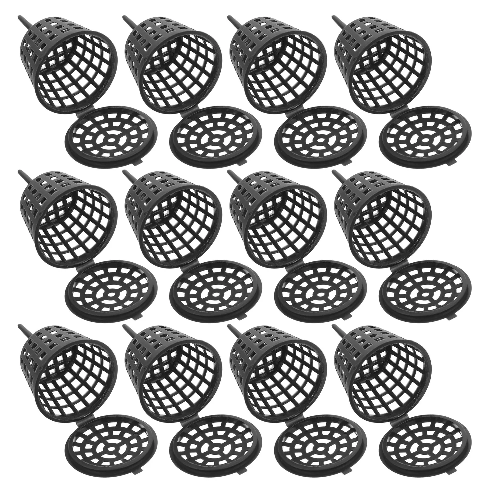 Bonsai Garden Plants - 100Pcs Fertilizer Box Plastic with Lid
