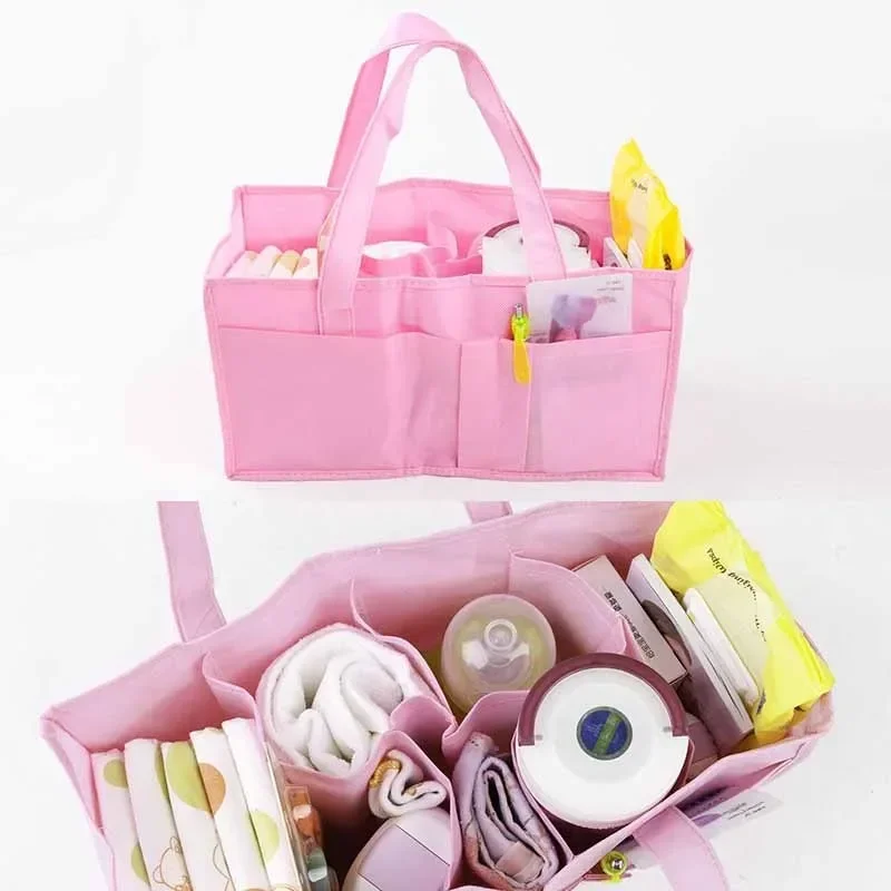 Mummy Bag Portable Mummy Bag Liner Multi-purpose Non-woven 7-compartment Bag Maternal and Child Supplies