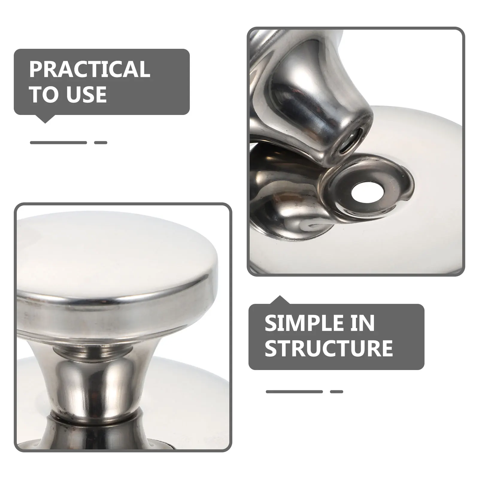 

4 Pcs Lid H Non slip Sturdy Kitchen Utensil Cookware Accessories Anti scald Sturdy Pan Lid H Knob For Pans Steamers