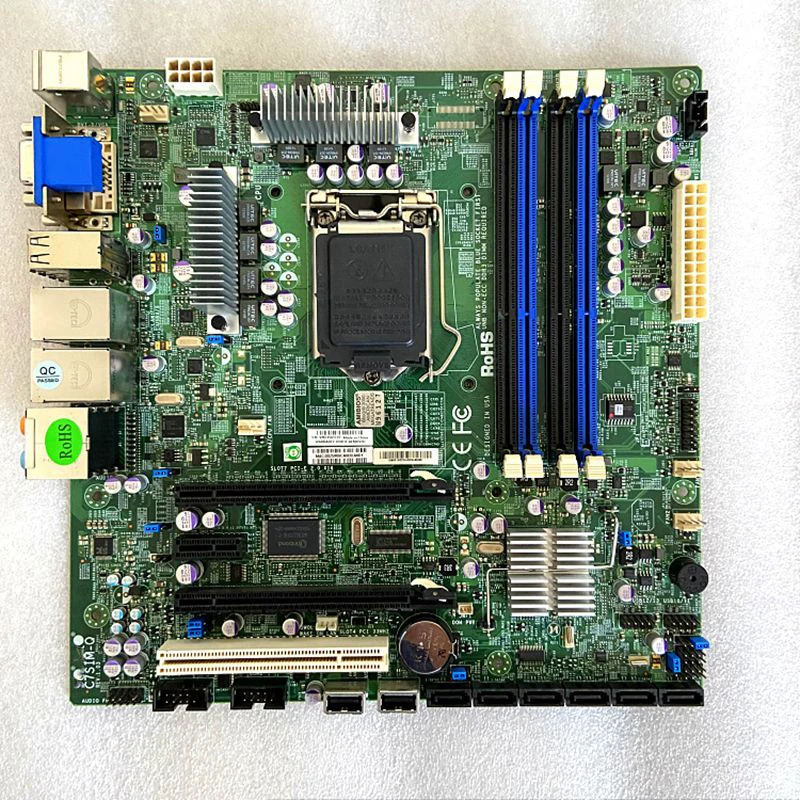 Server Moederbord Voor Supermicro Voor C7SIM-Q Lga1156 Q57 H57 H55 Volledig Getest Goede Kwaliteit Hot