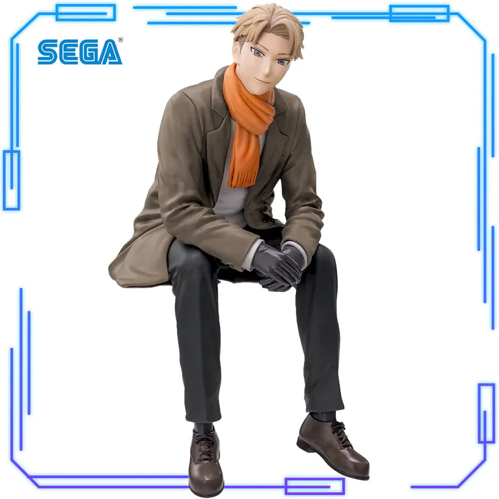 

In Stock SEGA Original Genuine SPY×FAMILY CODE: White Loid Forger Premium Chokonose Figure 14cm Collections Model Toy Figures