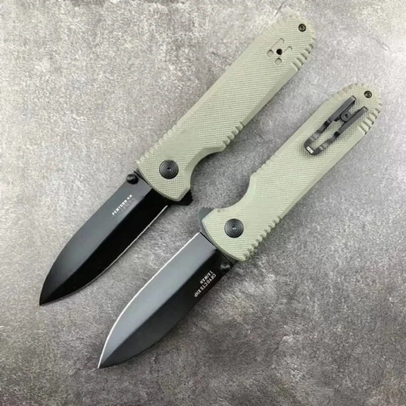 Coltello pieghevole CTS-XHP Coltello da frutta da campeggio esterno tattico portatile con manico da caccia