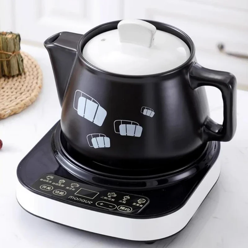 220V Automatic Decoction Kettle Medicine Pot Household Frying Pan Chinese Medicine Boiling Soup Dual-use Electric Casserole