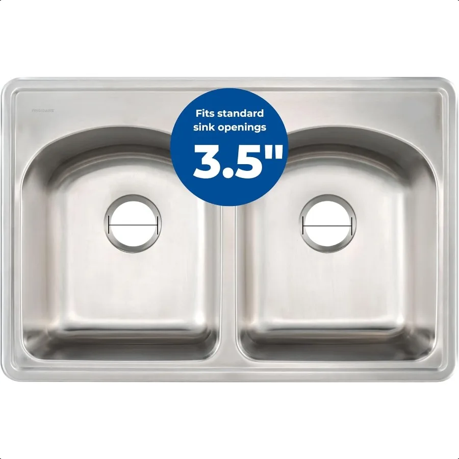 3,5 Сливная сборка раковины с поворотным замком, сетчатый фильтр для корзины, твердая латунь, полированный хром