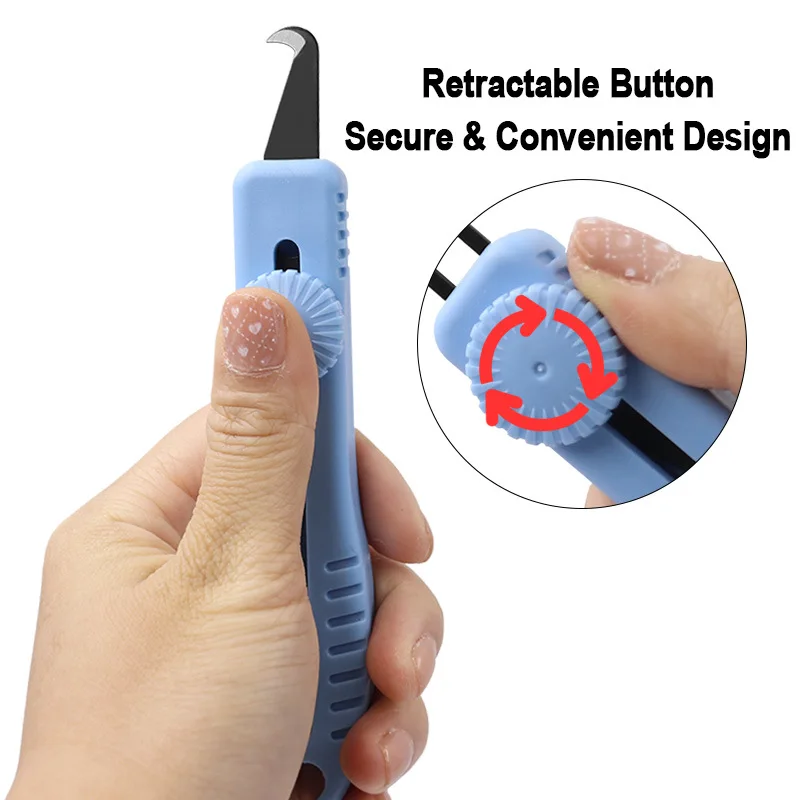 New Retractable Tile Gap Hook Knife Repair Tool Professional Cleaning and Removal of Old Grout Hand Tools Joint Notcher Collator