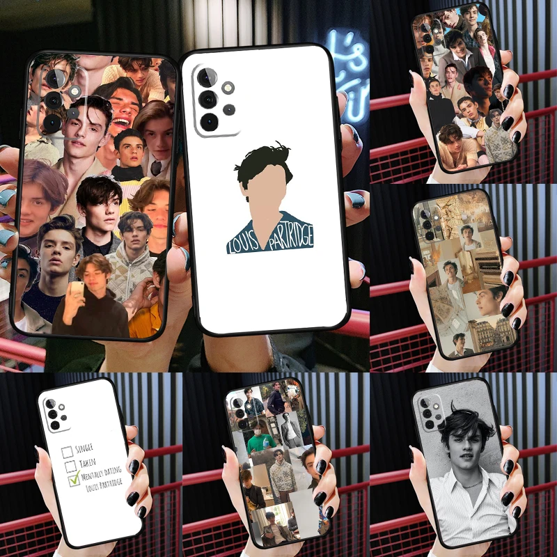 Louis Partridge Collage Case For Samsung Galaxy A54 A34 A24 A14 A73 A53 A33 A23 A13 A52 A32 A22 A12 A51 A71 Cover