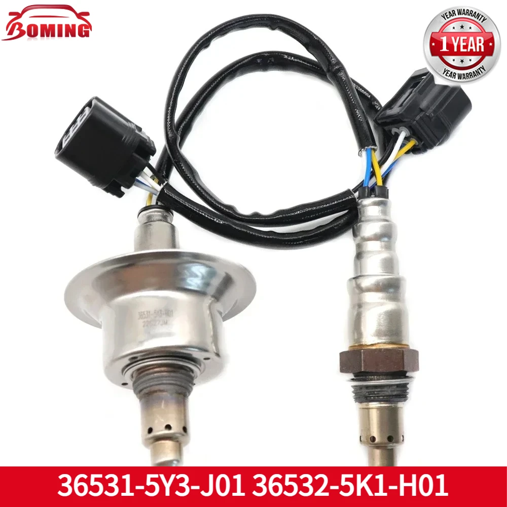 IWOKPHD Upstream Downstream Air Fuel Ratio Lambda Oxygen Sensor for Honda CR-V Accord 2017-2022 36531-5Y3-J01 36532-5K1-H01