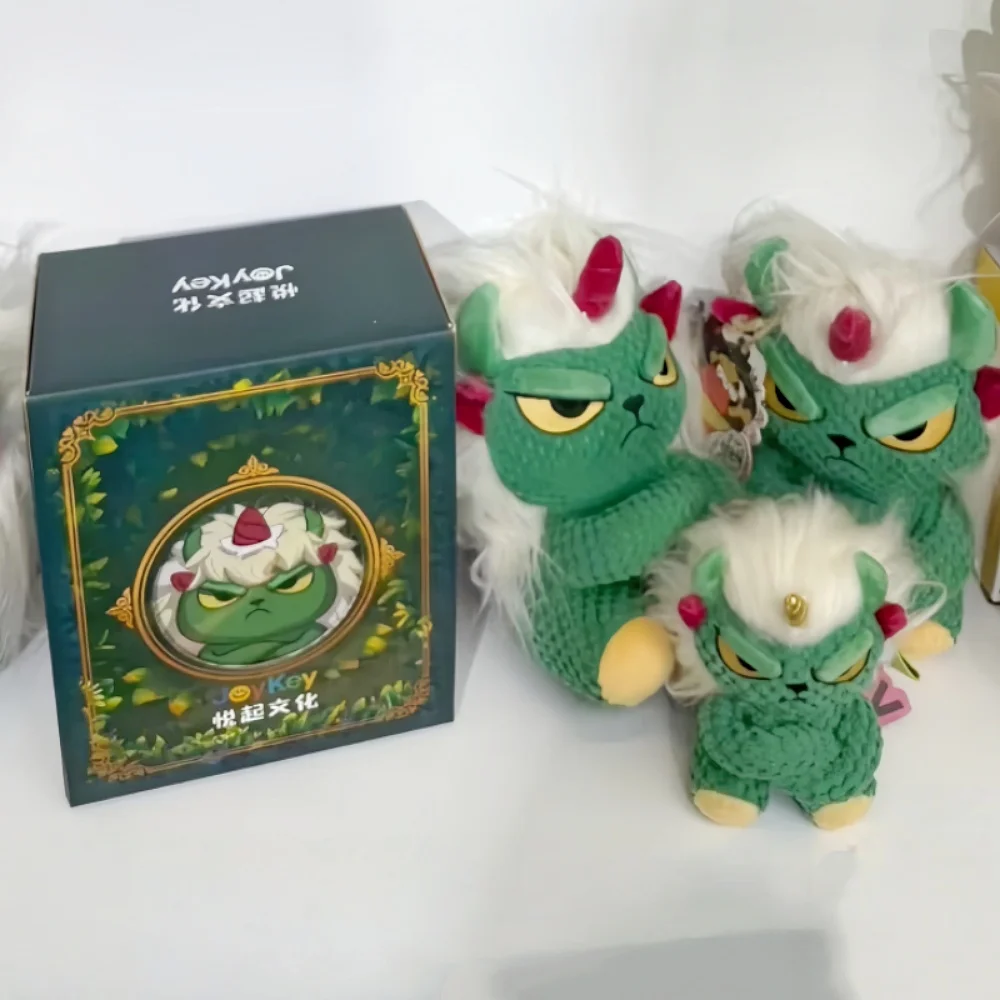 genuino-joykey-angrybaby-unicorno-peluche-bambola-di-natale-cartone-animato-decorazione-natalizia-bambola-portachiavi-festivo-regali-di-natale-giocattoli-di-natale