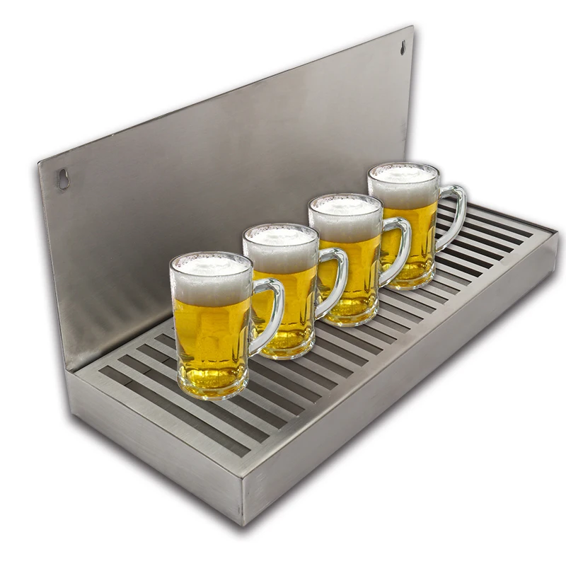 

Homebrew Beer Dripping Tray Surface Mount Drip Tray No Drain for Kegging Equipment Beer Beverage Bar Accessories