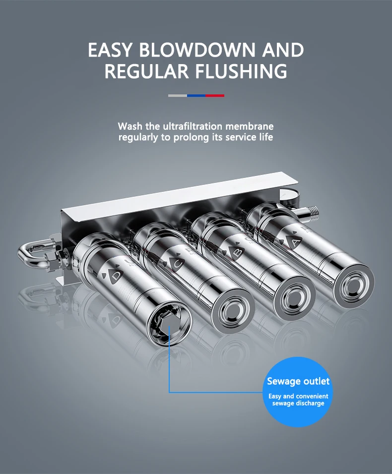 Hot Sale Taiwan Germany Osmosis Water Filter System Tap Water Purifier Ro System