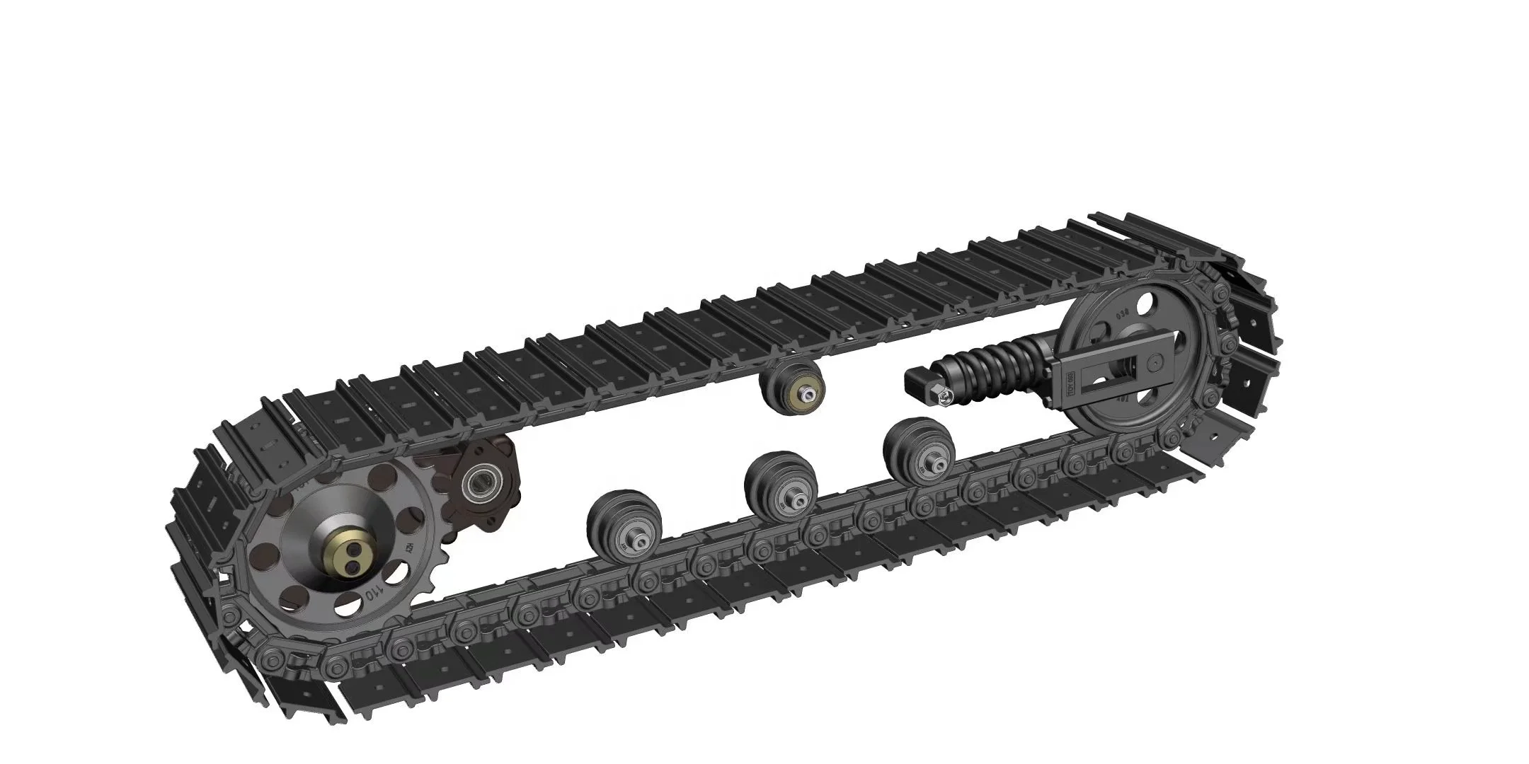 Mini-graafmachine rubber track pads 300x52.5x82 400x72.5x74 voor verkoop aan bouwmachines