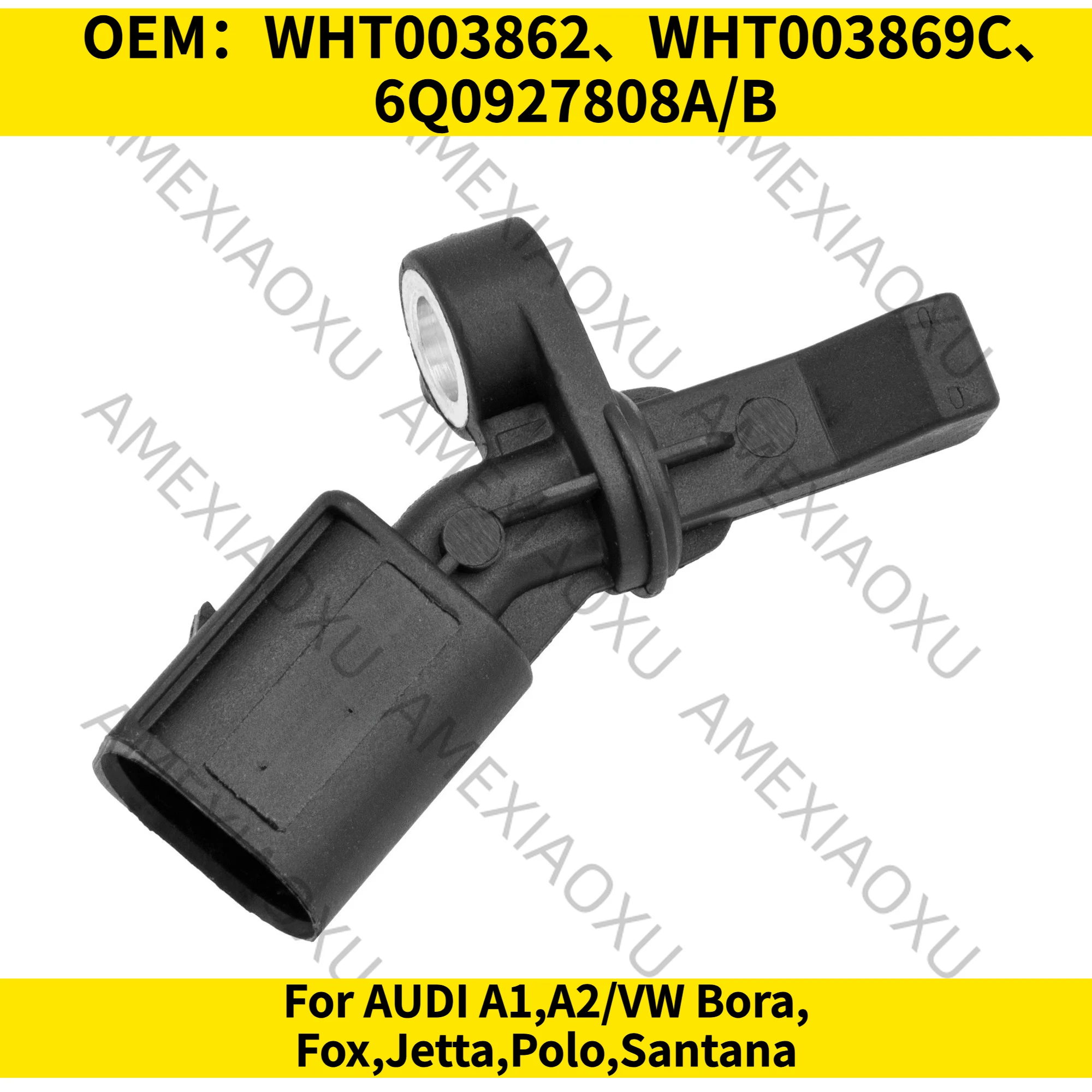 

OEM: WHT003862, WHT003869C, 6Q0927808A/B для AUDI A1, A2/VW Bora, Fox, Jetta, Polo, Santana, датчик скорости заднего правого колеса ABS