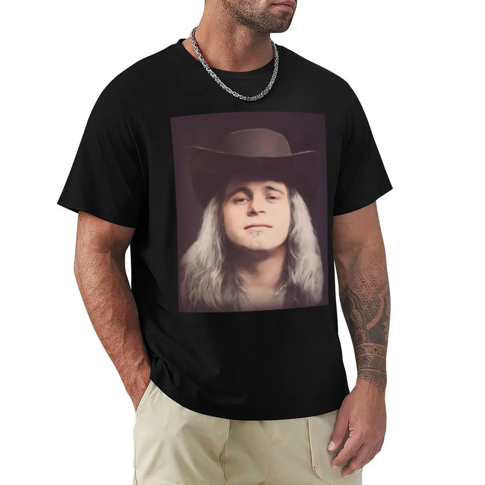 

Ronnie van Zant, Music Star T-Shirt valentines boutique clothes customizeds designer t shirt men