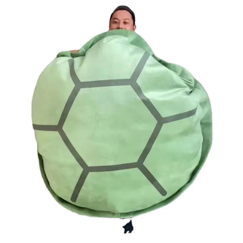 Turtle Shell Cushion Can Be Worn As A Pillow for Lazy People To Sleep Doll Clothes Plush Toys for People To Wear Pillows