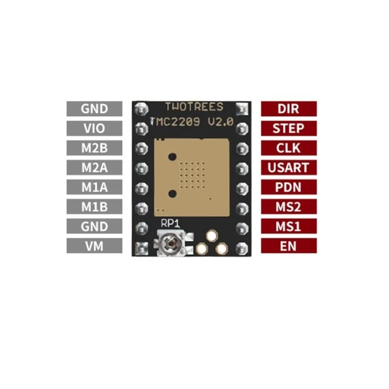  TMC2209 V2.0 Stepper Silent Stepping Motor Driver For 3D Printer with Heatsink