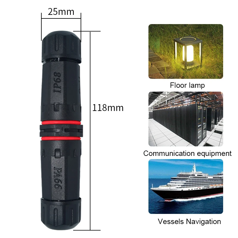 Konektor Tahan Air IP68 untuk - Outdoor Lighting Cable B&Q ulasan dan harga