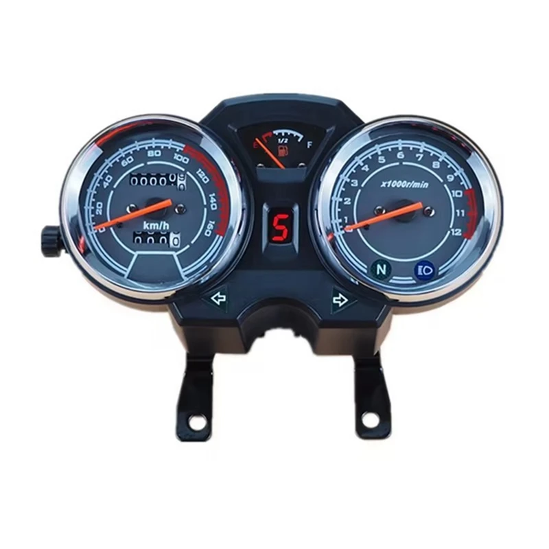 Motorrad Tachometer Cafe Racer Drehzahl messer Tankanzeige LED-Instrument für Suzuki Gn125 Gn150 Gn 125 150 125cc 150cc 12V