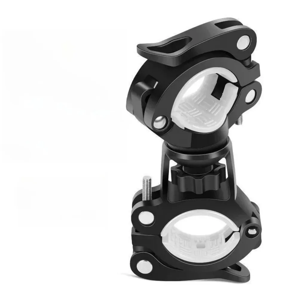 360 Degree Rotatable Bicycle Lamp Holder LED Flashlight Stand Cycling Accessories WEST BIKING Bike Light Bracket Multifunctional