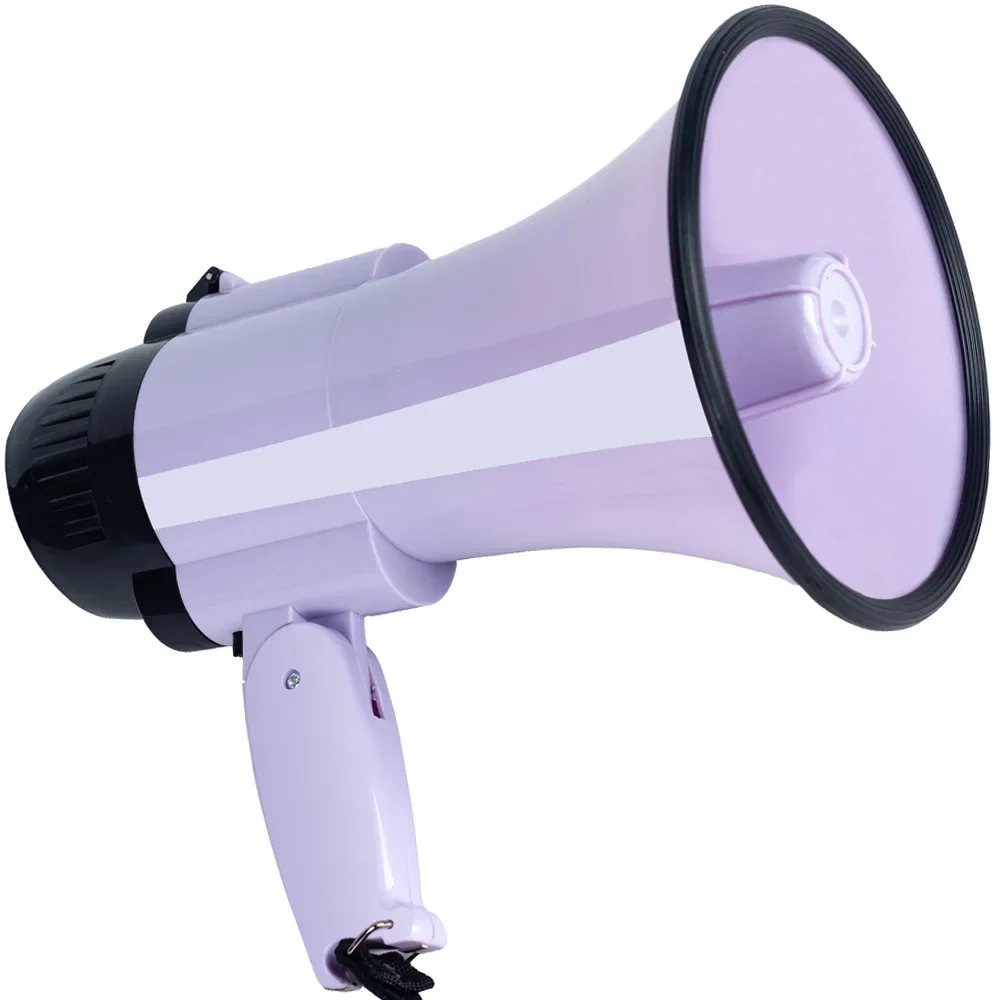 Flood Prevention and Disaster Relief 30W Handheld Speaker Portable 240 Second Recording Amplifier Security 138*225mm